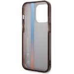Case BMW BMHCP14L22HVGV iPhone 14 Pro 6.1" black IML Tricolor Stripe - imagine 7