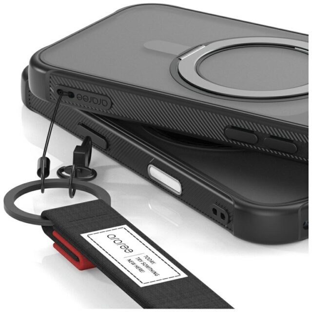 Araree Duple M Stand MagSafe Case for iPhone 17 Pro Max Black - imagine 6