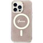 Guess GUHMP13LH4STP iPhone 13 Pro / 13 6.1" pink hardcase 4G MagSafe - imagine 3