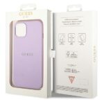 Guess GUHCP14SPSASBPU iPhone 14 / 15 / 13 6.1" purple Saffiano Strap - imagine 8