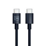 3MK Hyper Cable USB-C - USB-C 100W1.2m Black cable - imagine 8
