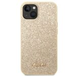 Guess GUHCP14MHGGSHD iPhone 14 Plus / 15 Plus 6.7" gold hard case Glitter Script - imagine 3