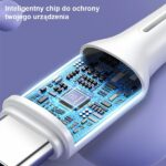 USAMS U43 USB-C to USB-C 100W PD Fast Charge 5A 1.2m white SJ459USB02 (US-SJ459) - imagine 5