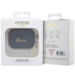 Guess GUAP2LSCHSK AirPods Pro 2 (2022/2023) cover black Silicone Charm Heart Collection - imagine 4