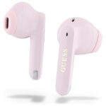 Guess Bluetooth headphones GUTWSC2MCDSP TWS + docking station pink Elongated Metallic Printed - imagine 6