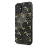 Guess GUHCN614GGPBK iPhone 11 6,1"/ Xr black hard case 4G Double Layer Glitter - imagine 2