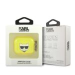 Karl Lagerfeld KLA3UCHFY AirPods 3 cover yellow Choupette - imagine 3