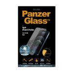 PanzerGlass E2E Super+ iPhone 12 Pro MaxCase Friendly AntiBacterial Microfracture black 2712 - imagine 3