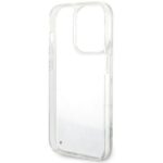 Guess GUHCP14LLCSGSGH iPhone 14 Pro 6.1" white hardcase Liquid Glitter Marble - imagine 7