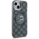 Karl Lagerfeld KLHMP15MHMCKMHK iPhone 15 Plus 6.7" black IML Monogram Karl&Choupette Head MagS - imagine 4