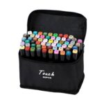 Extralink | Alcohol marker set | 60 colors, dual tips - imagine 2