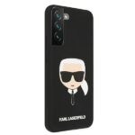 Karl Lagerfeld KLHCS22MSLKHBK S22+ S906 black hardcase Silicone Karl`s Head - imagine 4