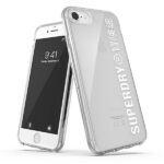 SuperDry Snap iPhone 6/6s/7/8/SE 2020 /SE 2022 Clear Case biały/white 41573