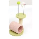 Cat Scratching Post for Kittens Extralink Pets, Tunnel Bed Scratching Pole Toy pet-769 - imagine 2