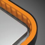 UNIQ Stockholm Laptop Sleeve 16" midnight black - imagine 3