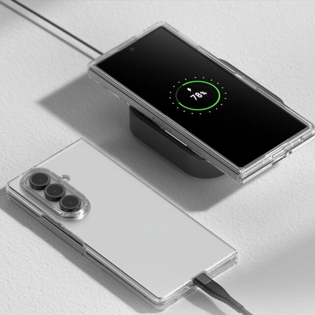 Mercury Super Protect Case for Samsung Galaxy Z Fold7 Transparent - imagine 3