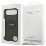 Case Guess 4G Circle Classic Logo MagSafe for iPhone Air black - imagine 8