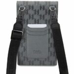 Karl Lagerfeld Torebka KLWBSAMSMG silver Saffiano Mongram Plaque - imagine 5