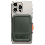 Magnetic wallet Spigen Lock Fit MagSafe green - imagine 5