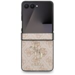 Guess Big 4G Logo Classic Logo Case for Samsung Galaxy Z Flip7 Pink - imagine 2