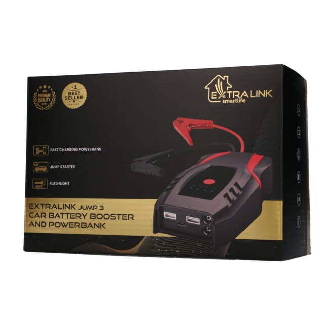 Extralink Jump 3 Jump Starter | Car battery booster | powerbank, 22.2 Wh 14.8V, 600 A - imagine 9