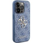 Guess GUHCP15L4GMGBL iPhone 15 Pro 6.1" blue hardcase 4G Big Metal Logo - imagine 4