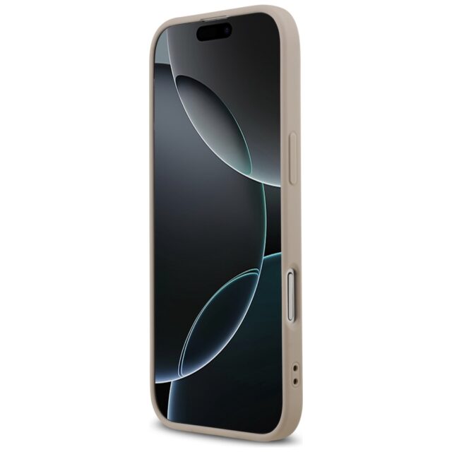 Case Guess 4G Ring Classic Logo MagSafe for iPhone Air pink - imagine 5