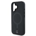 Mercedes MEHMP16M23RCMK iPhone 16 Plus 6.7" black hardcase Smooth Leather MagSafe - imagine 6