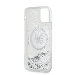 Karl Lagerfeld KLHMN61LGCHSGH iPhone 11/ Xr 6.1" hardcase transparent Liquid Glitter Choupette Head - imagine 7