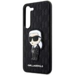 Karl Lagerfeld KLHCS23SSAKLHKPK S23 S911 hardcase black Saffiano Monogram Ikonik - imagine 6