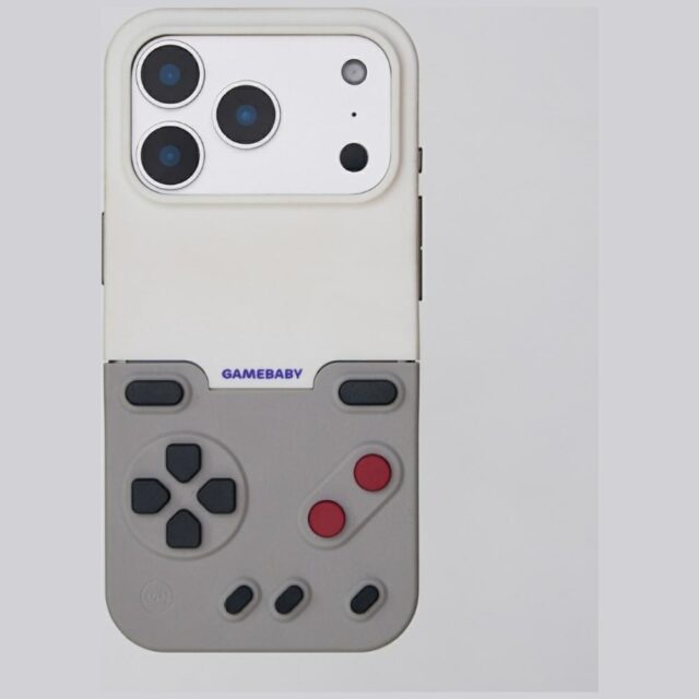 Case GAMEBABY with controller for iPhone 17 Pro Max gray - imagine 5