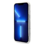 Guess Set GUBPP14SHMEACSH Case+Charger iPhone 14 / 15 / 13 6,1" white hard case Marble MagS - imagine 5