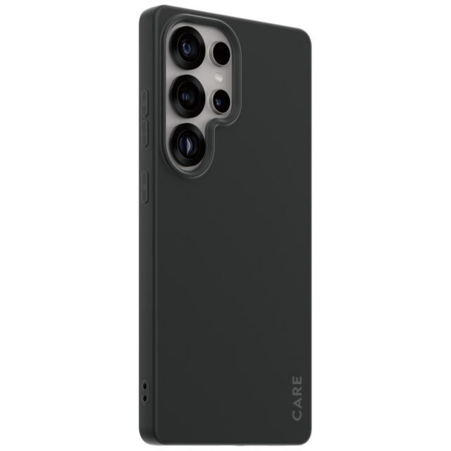 CARE by PanzerGlass Fashion QI Case for Samsung Galaxy S25 Ultra Black - imagine 2