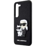 Karl Lagerfeld KLHCS23SSANKCPK S23 S911 hardcase black Saffiano Karl & Choupette - imagine 6