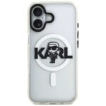 Karl Lagerfeld IML Karl Sketch Logo MagSafe Case for iPhone 17 Clear - imagine 3
