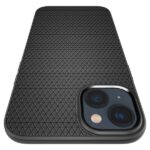 Spigen Liquid Air iPhone 14 / 15 / 13 6,1" matte black ACS05037 - imagine 7