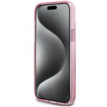 Karl Lagerfeld KLHMP15SHMRSKCP iPhone 15/ 14 / 13 6.1" pink hardcase Ring Stand Karl&Choupett - imagine 5