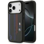 Case BMW M Kevlar Lines & Logo MagSafe for iPhone 17 Pro black