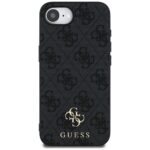 Case Guess 4G Small 4G and Classic MagSafe for iPhone 16e black - imagine 3