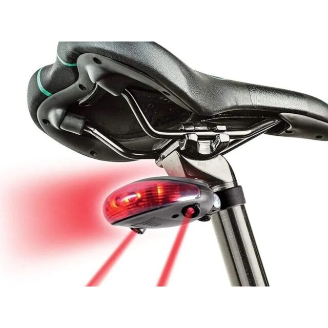 Extralink Rear Bicycle Light, Laser 5 LED Line Marker - imagine 7
