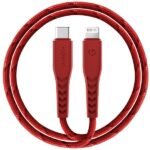 ENERGEA Nyloflex USB-C - Lightning Cable C94 MFI 1.5m red