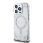 Guess GUHMP16XRGRGES iPhone 16 Pro Max 6.9" silver hardcase Resin Gradient Glitter MagSafe - imagine 2