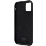 Karl Lagerfeld KLHCN61SMHCNPK iPhone 11/ Xr 6.1" black hardcase Silicone C Metal Pin - imagine 7