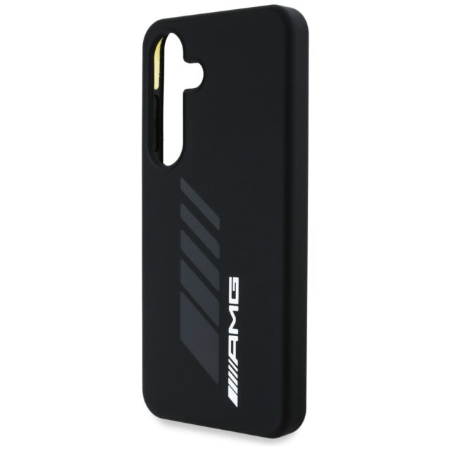 Case AMG Oversize Rhombs MagSafe for Samsung Galaxy S25 black - imagine 6