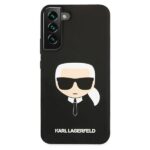 Karl Lagerfeld KLHCS22MSLKHBK S22+ S906 black hardcase Silicone Karl`s Head - imagine 3