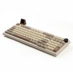 Mechanical keyboard Epomaker RT100 ANSI Wisteria Linear Switch white - imagine 2