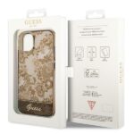 Guess GUHCP14SHGPLHC iPhone 14 / 15 / 13 6.1" ochre hardcase Porcelain Collection - imagine 8