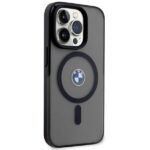 Case BMW BMHMP14XDSLK iPhone 14 Pro Max 6.7" black hardcase Signature MagSafe - imagine 4