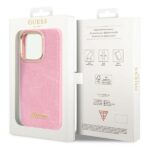 Guess GUHCP14LHGCRHP iPhone 14 Pro 6,1" pink hardcase Croco Collection - imagine 8