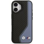 Case BMW M Carbon Logo MagSafe for iPhone 17 blue - imagine 3